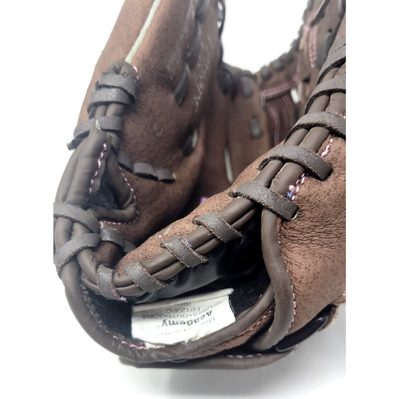 Rawlings FP120PC Fastpitch Leather Glove LHT 12” Pink Stitch Softball - Picture 4 of 5